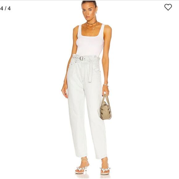 Agolde Riya Elastic Peg in connection - Picture 2 of 11